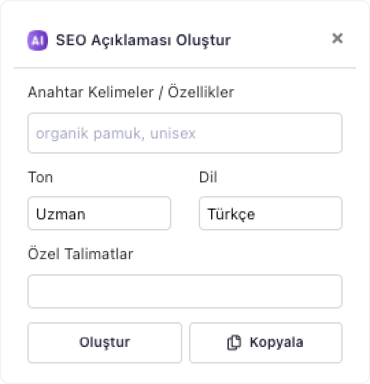 e-ticaret alt yapısı